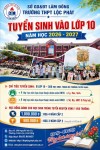 THÔNG TIN TUYỂN SINH VÀO LỚP 10 – NĂM HỌC 2026–2027