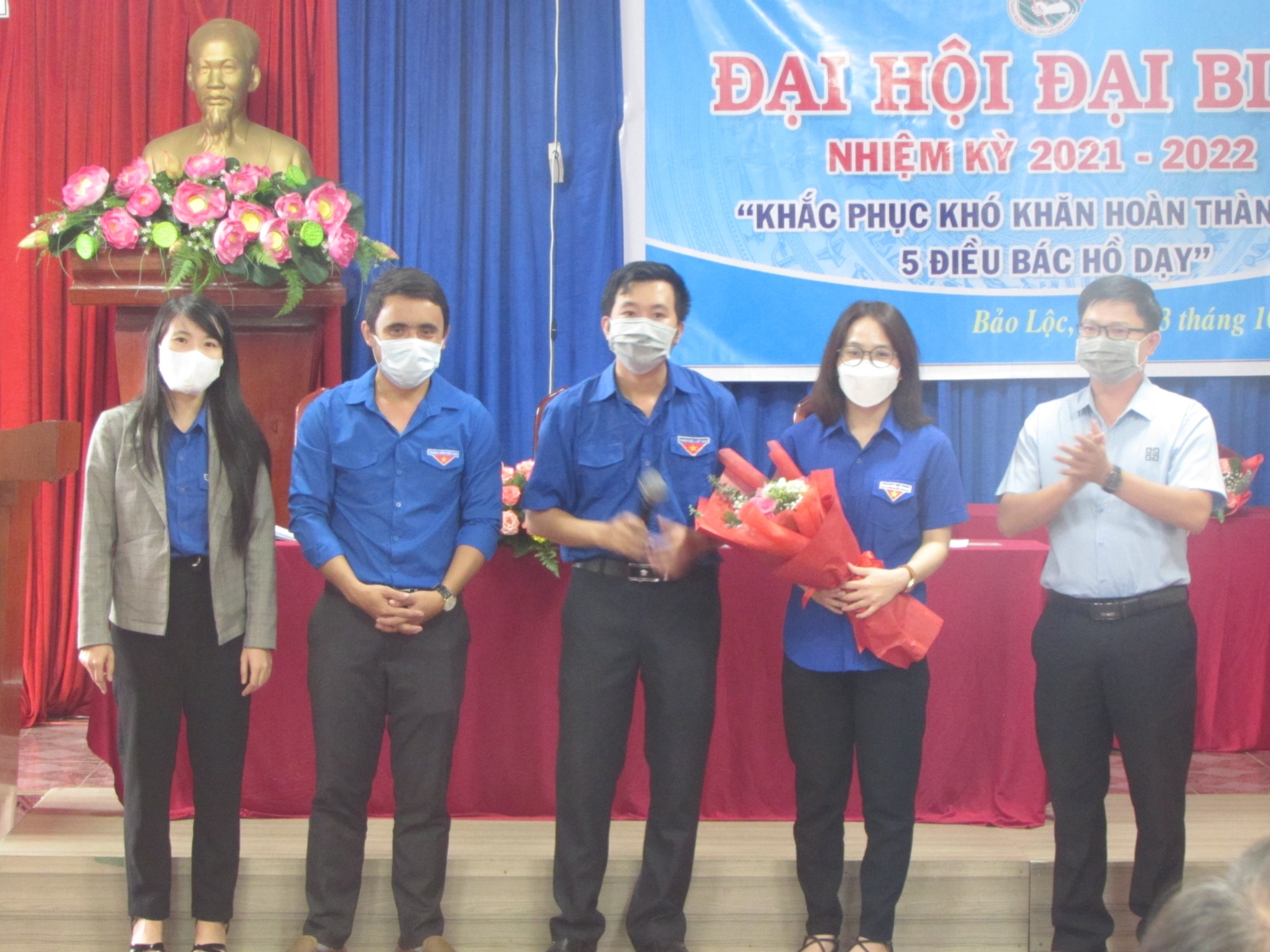 Đoàn Trường THPT Lộc Phát tổ chức Đại hội Đoàn TNCS Hồ Chí Minh, nhiệm kỳ 2021 – 2022